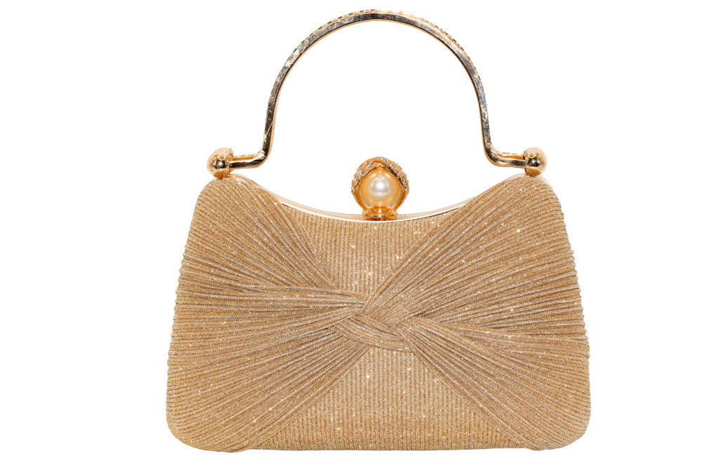 Meira Gold  Handbag