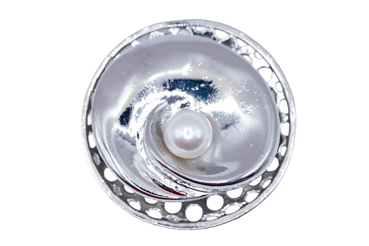 Georgie Magnetic Pearl Brooch