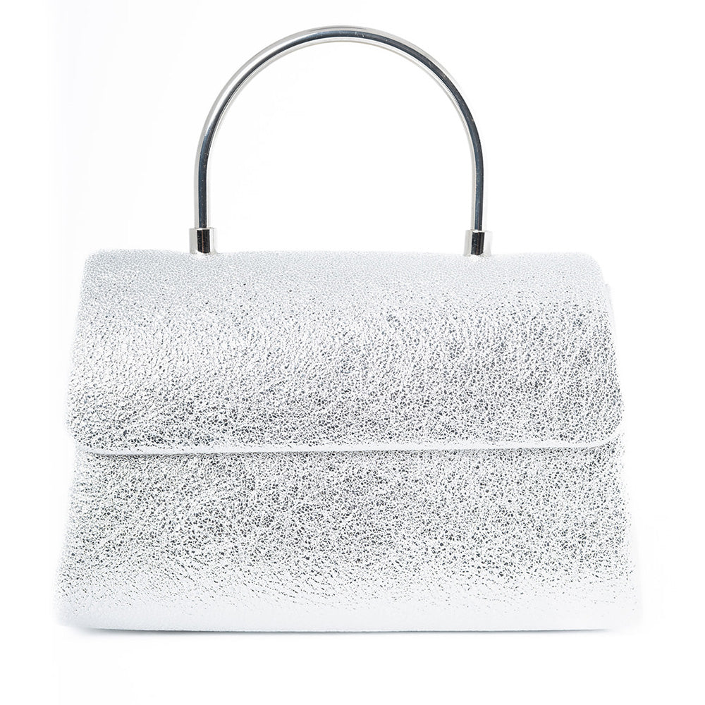 Metallic Silver Bag