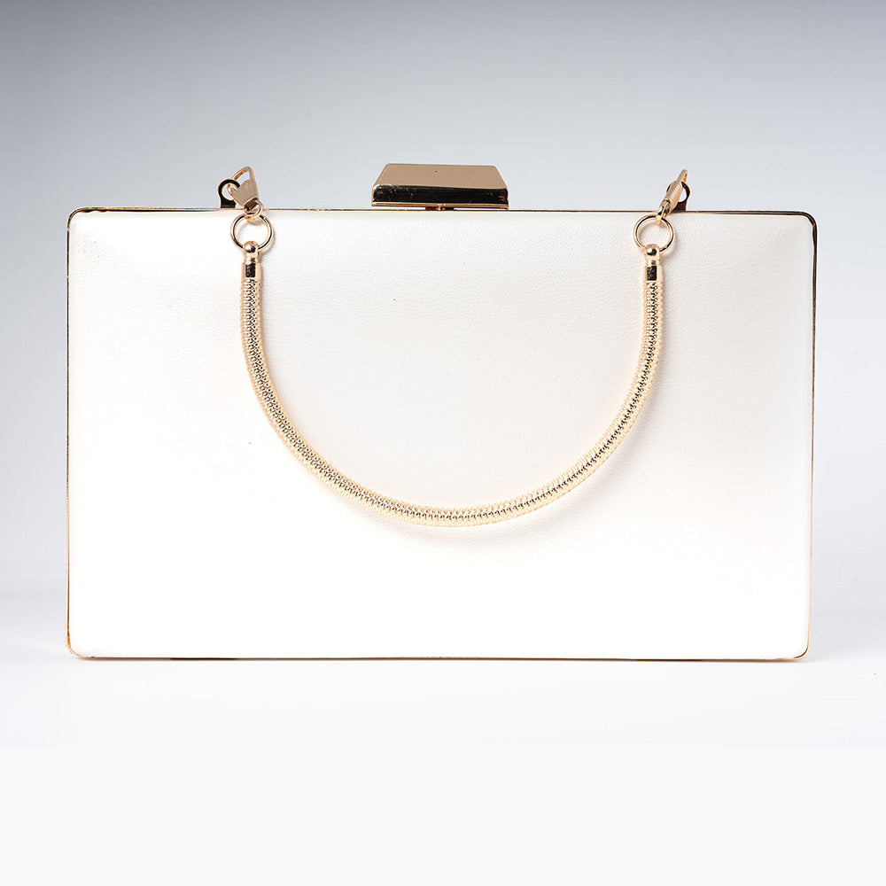 Elegant White Handbag