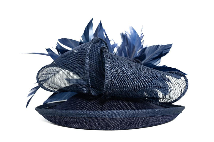 Jenny Navy Fascinator
