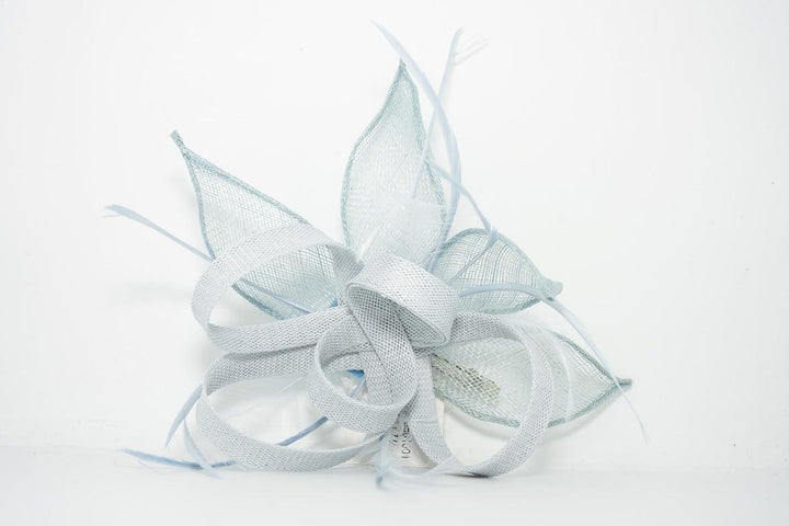 Egg Blue Leaf Fascinator