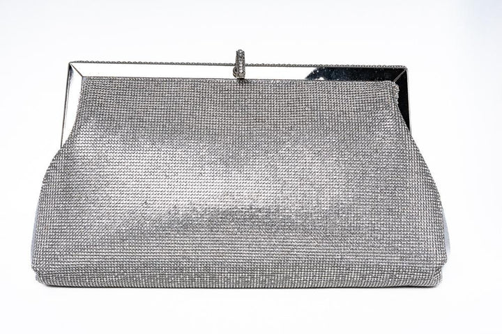 Silver Clutch bag