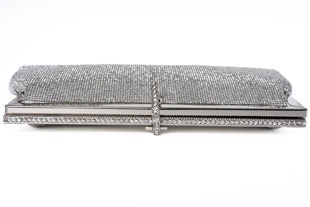 Silver Clutch bag