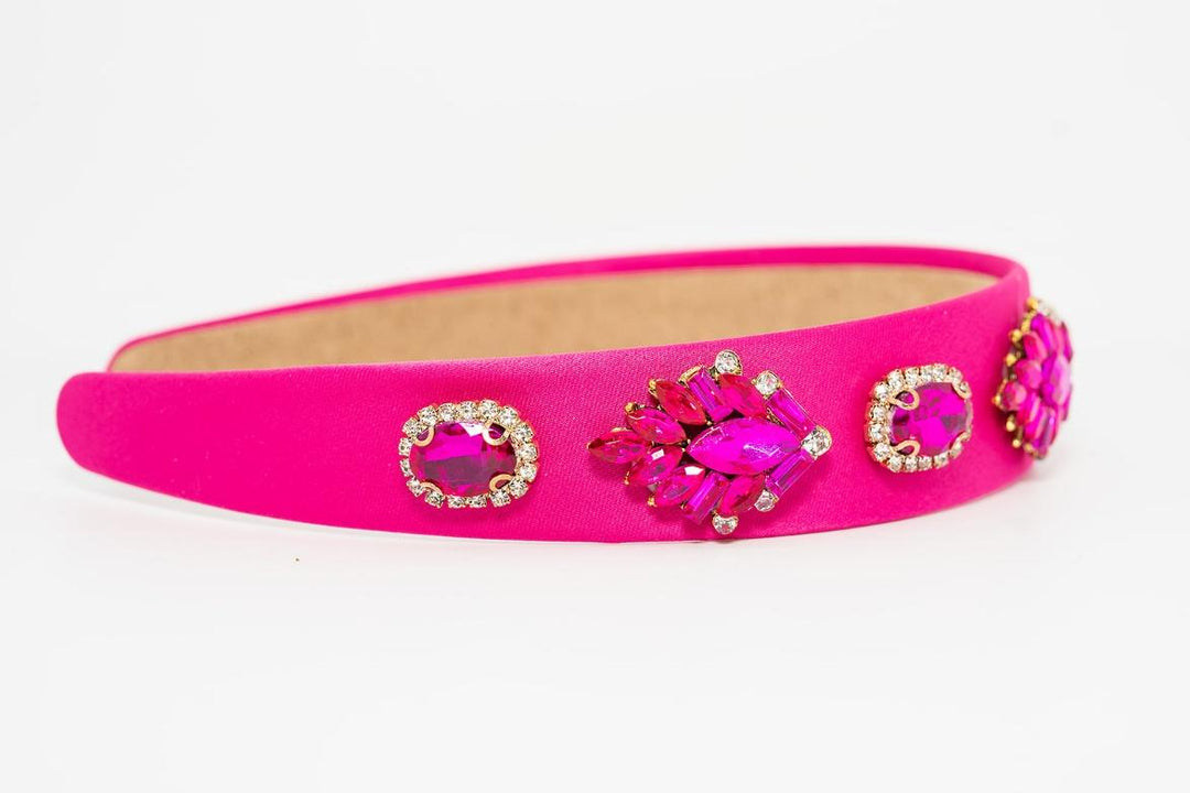 Pink Embellished Hairband
