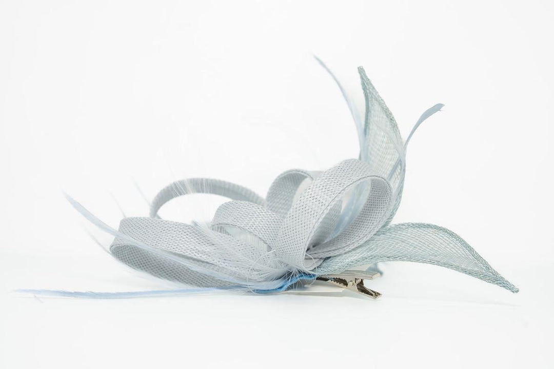 Egg Blue Leaf Fascinator