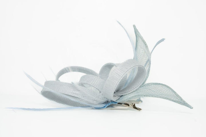 Egg Blue Leaf Fascinator
