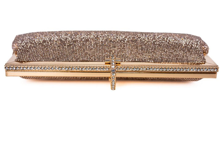 Gold Clutch bag