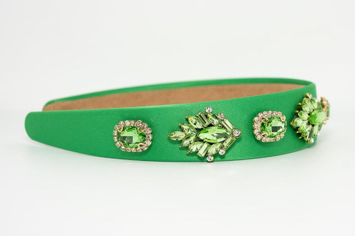 Green Embellished Hairband